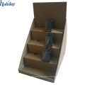 cigarette exhibition cardboard floor display stand rack for sale